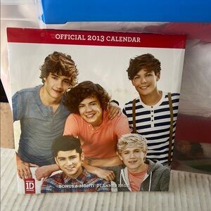 One Direction Collectable 2013 Calendar 7”x7” New